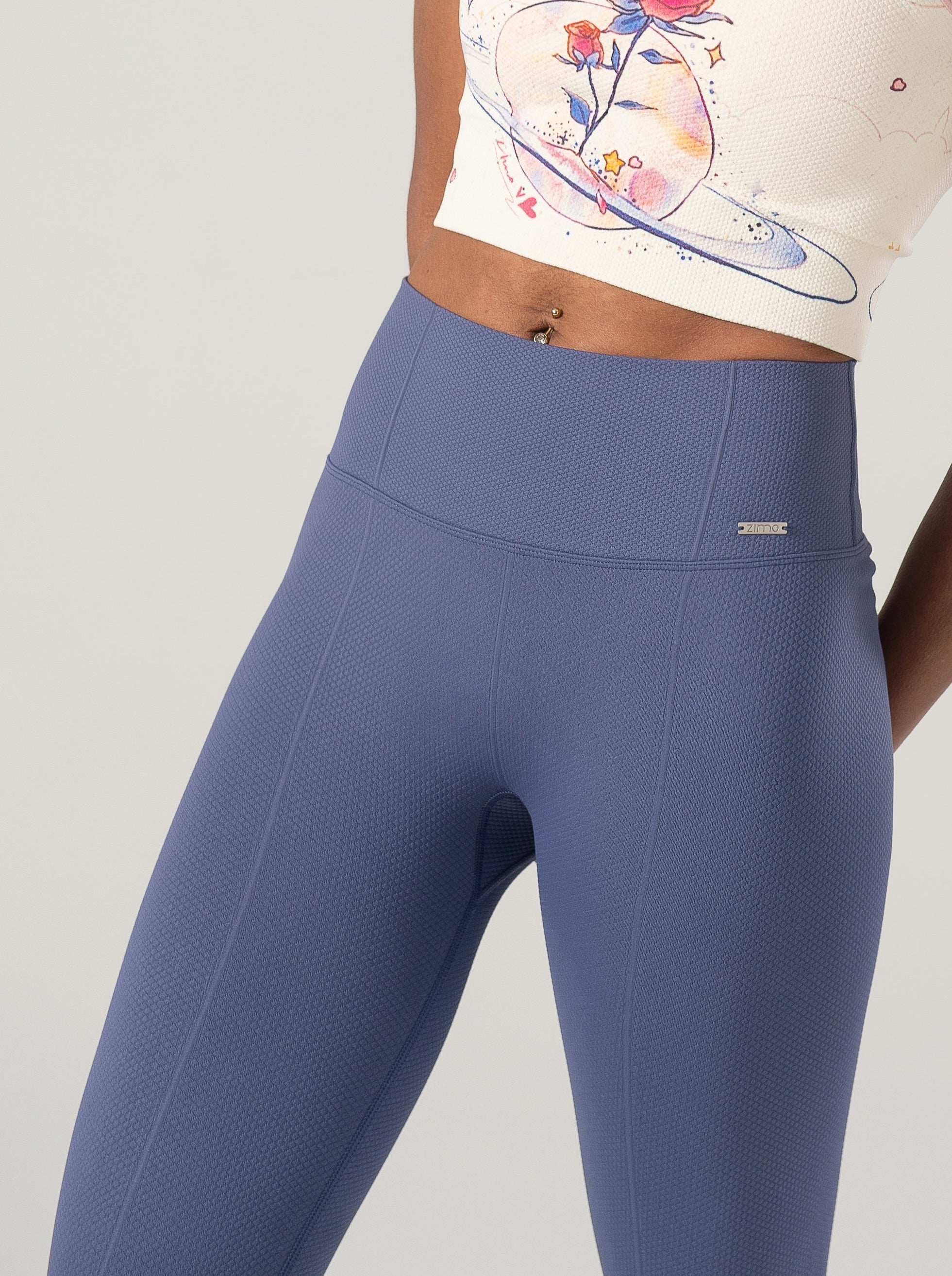 ZIMO Purple Night Paris Yoga Pants