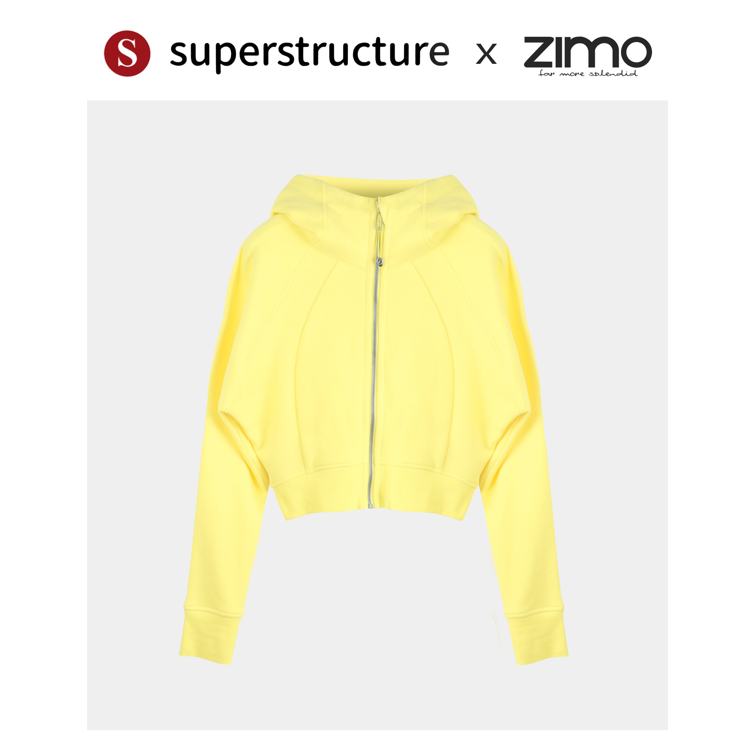 WT002 Hoodie with full zip