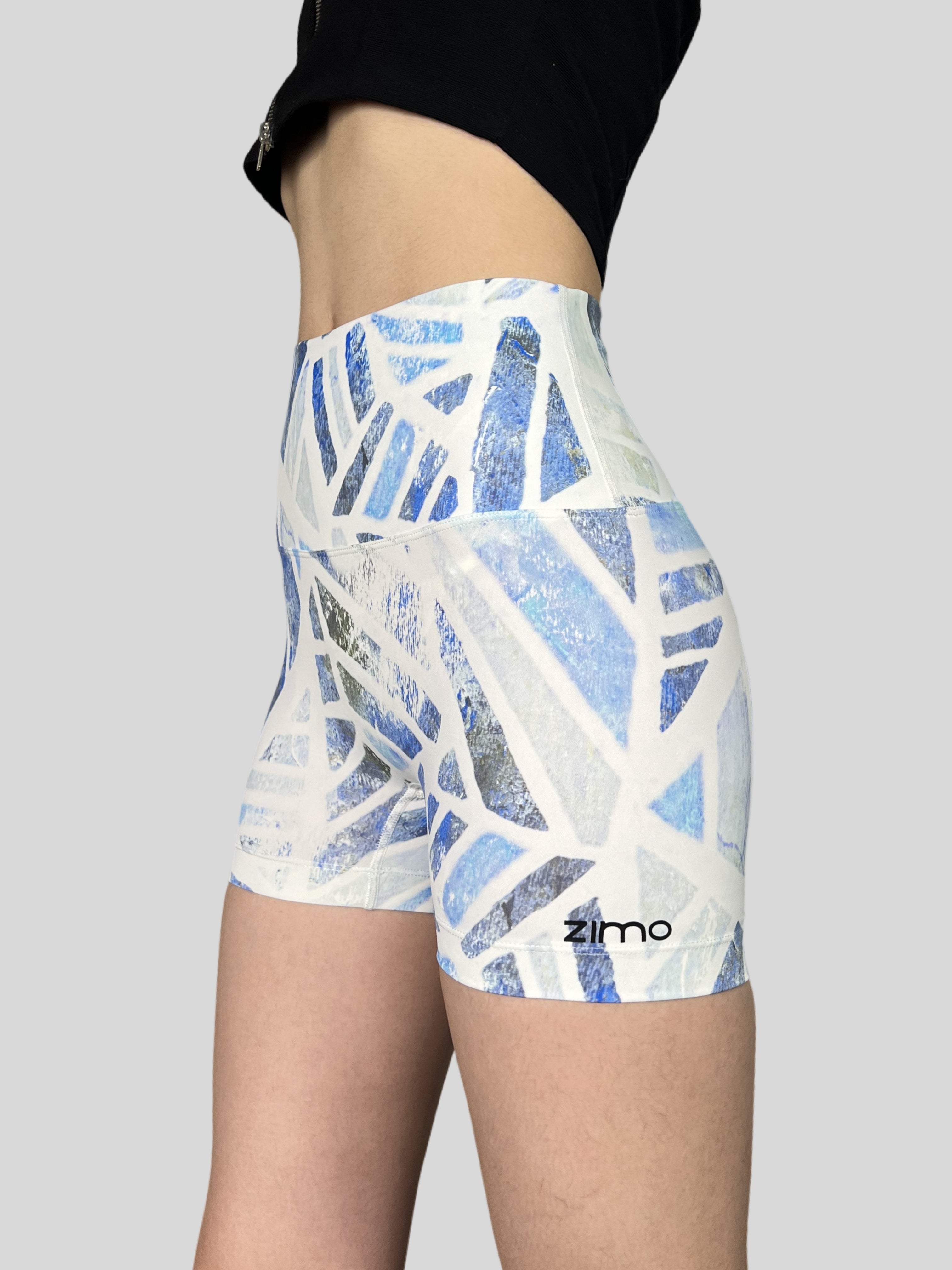 ZIMO Denim Skinny Shorts